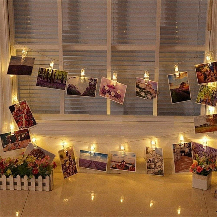 ریسه ال ای دی مدل گیره عکس کد 20 طول 4.5 متر