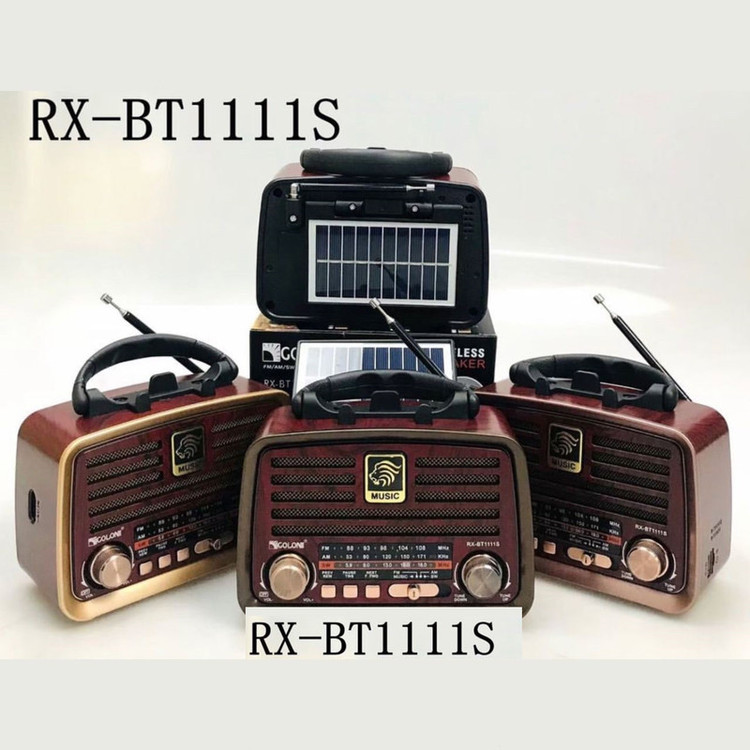 رادیو FM، AM، SW گولون مدل RX-BT1111S دارای پورت USB