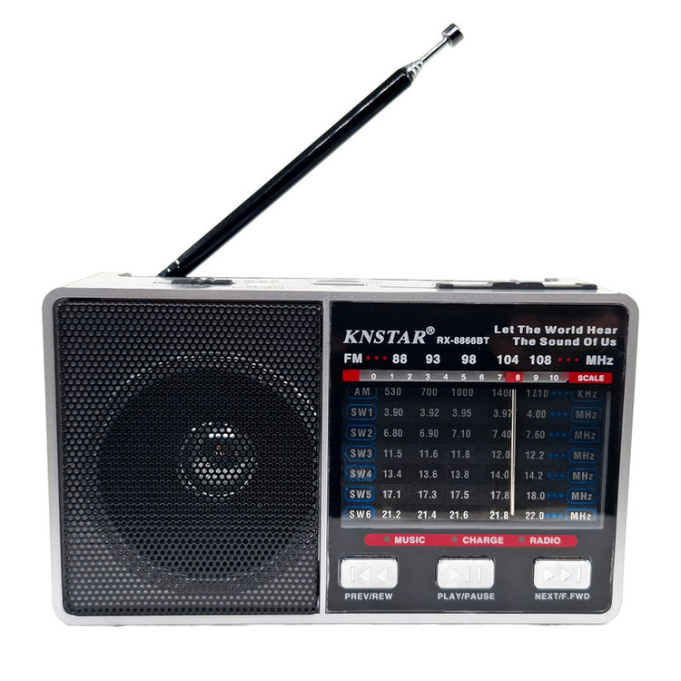 رادیو FM، AM، SW، SW2 کنستار مدل RX-8866BT دارای پورت تایپ c
