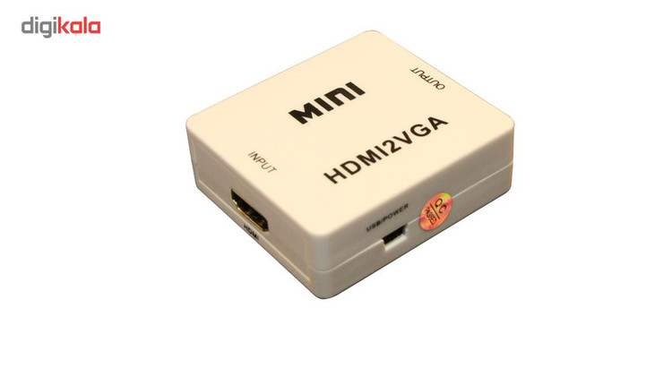 مبدل HDMI به VGA و AUDIO مدل MINI