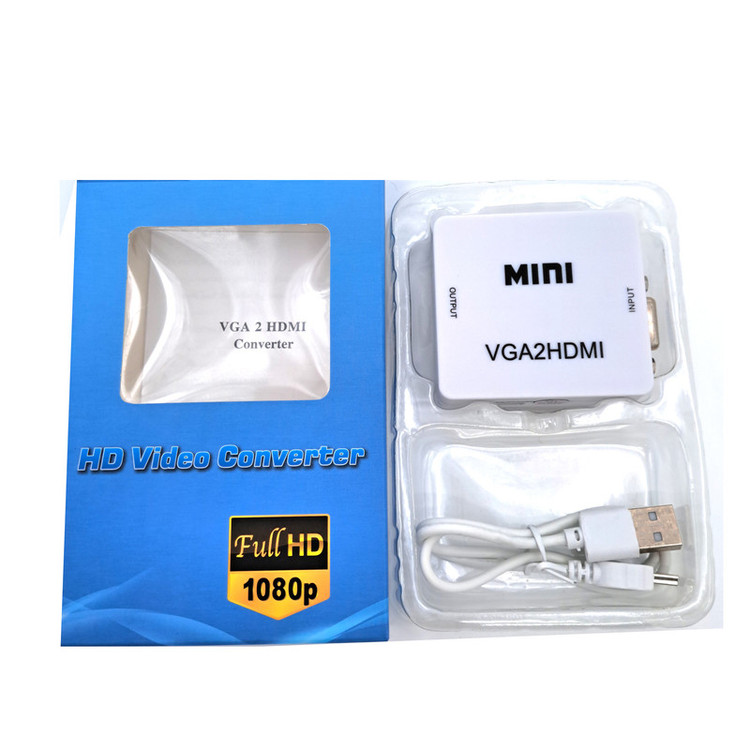 مبدل VGA به HDMI مدل VGA2HDMI