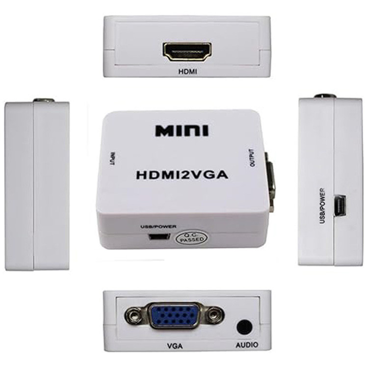 مبدل HDMI به VGA مدل HD2VGA