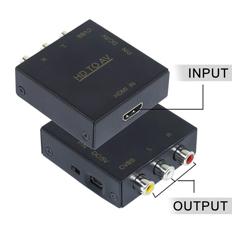 مبدل HDMI به AV مدل DINIC