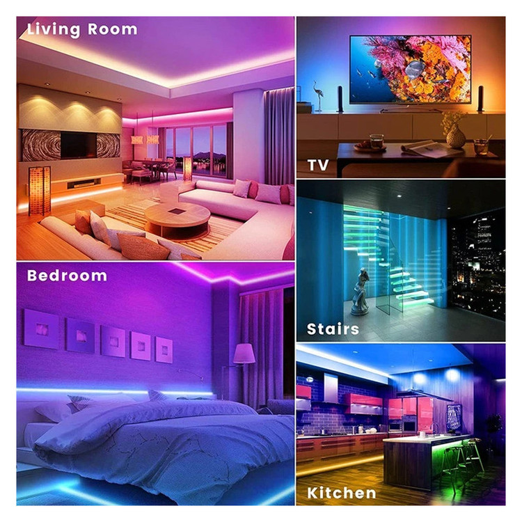 ریسه ال ای دی RGB مدل Full Color Tv Light USB طول 2 متر