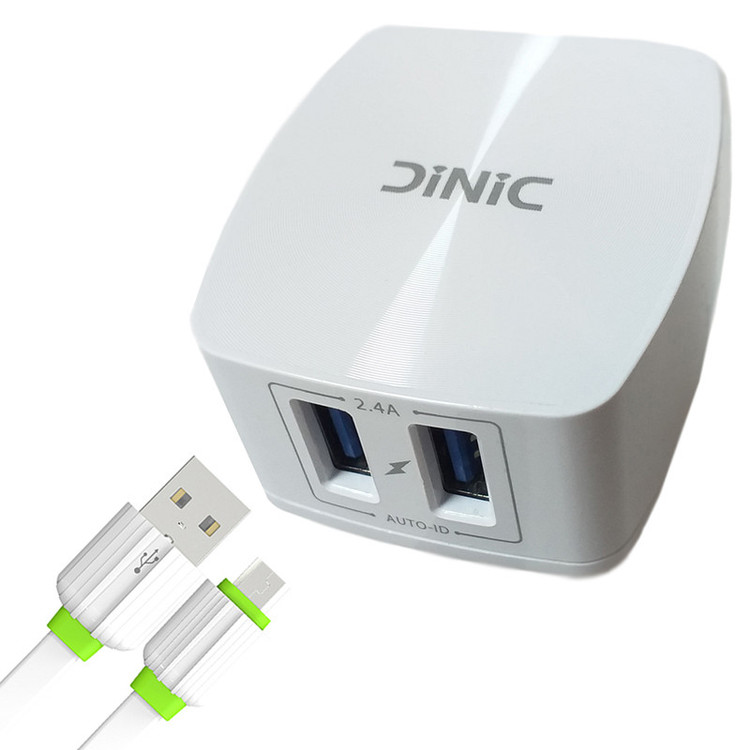 شارژر دیواری دینیک مدل DN-227 به همراه کابل MicroUSB