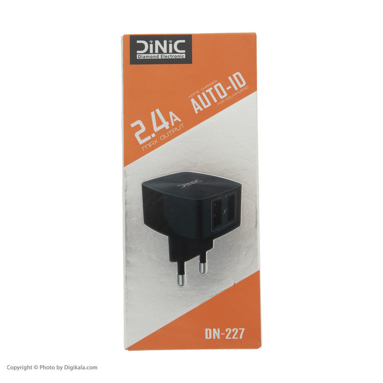 شارژر دیواری دینیک مدل DN-227 به همراه کابل MicroUSB