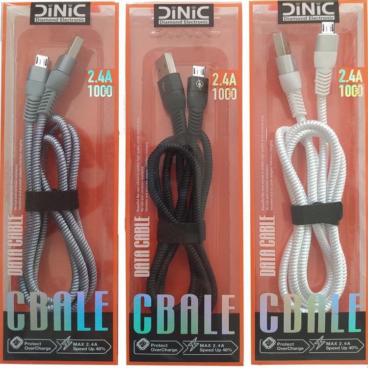 کابل تبدیل USB به MicroUSB دینیک مدل KNF طول 1 متر