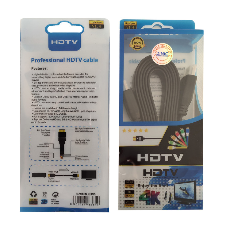کابل HDMI مدل HE20XF طول 3 متر