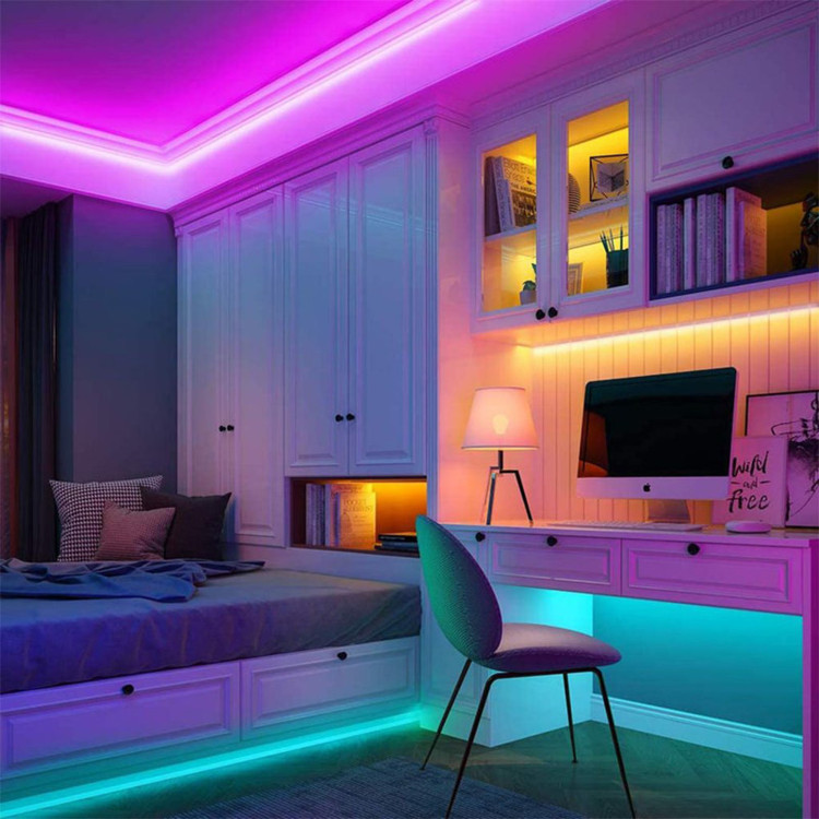 ریسه ال ای دی دریم لایت مدل RGB 5050 طول 5 متر