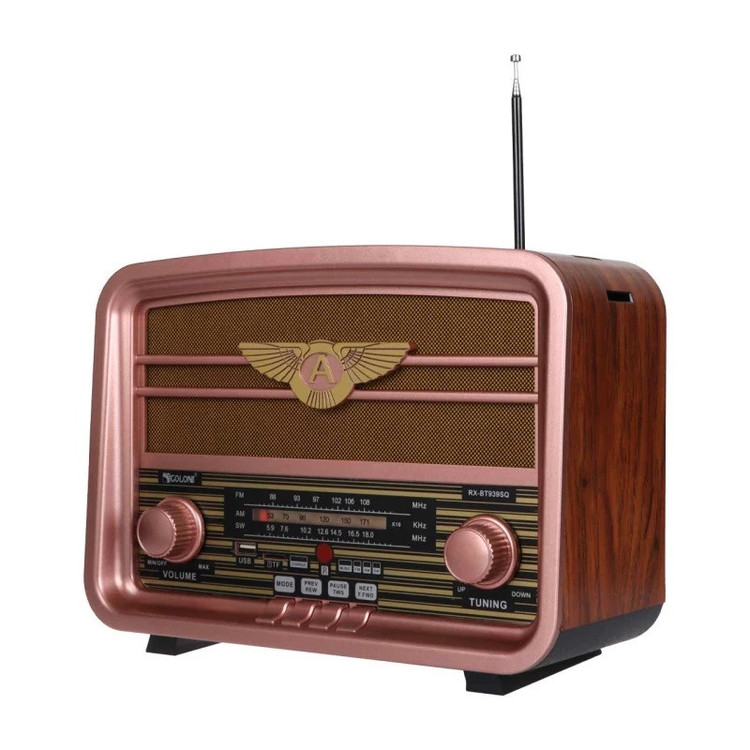 رادیو اسپیکر FM، AM، SW گولون مدل RX-BT939SQ دارای پورت USB