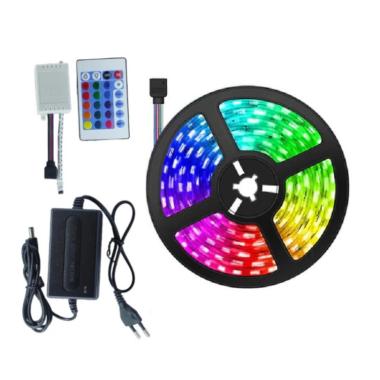 ریسه ال ای دی مدل RGB کد 05 طول پنچ متر