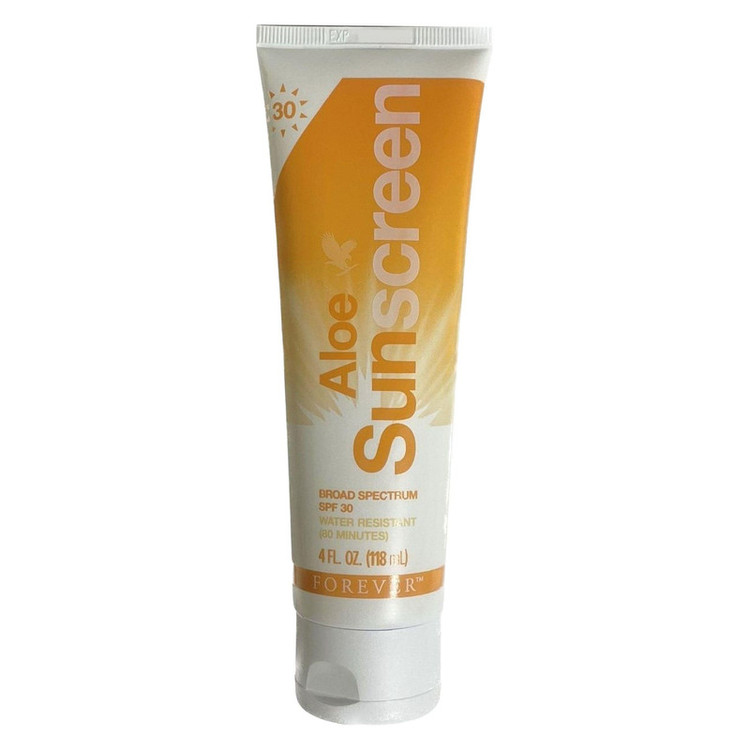 کرم ضد آفتاب بیرنگ فوراور لیوینگ پروداکتس، SPF 30، مدل 01، مناسب انواع پوست با حجم 118 میلیلیتر، محافظتکننده در برابر اشعههای UVA و UVB، ضد آب و مرطوبکننده، روشنکننده، دارای فرمولاسیون زینک اکساید، آلوئه ورا و ویتامین E، با ماندگاری 2 ساعته